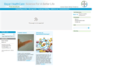 Desktop Screenshot of bayerpharma.no